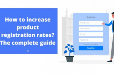 How to increase product registration rates?