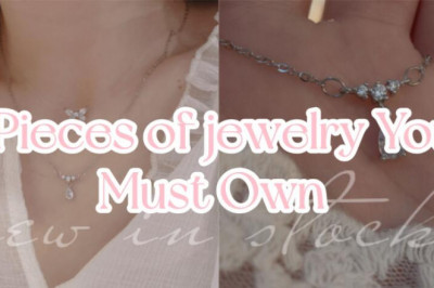 Three pieces of jewelry you must own