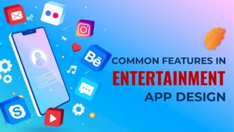 Entertainment App Design