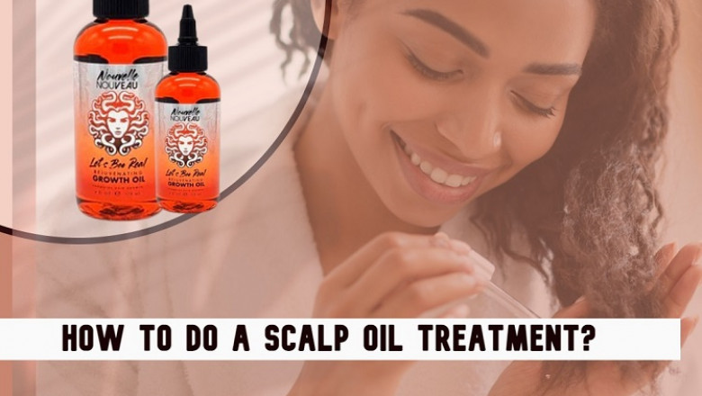 How to do a scalp oil treatment? Try vitamin E rich oil for hair.
