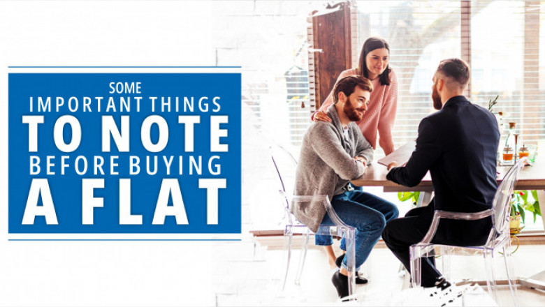 Some Important Things to Note before Buying a Flat