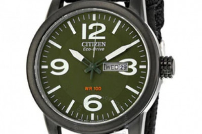 The best sport and fitness watches: Citizen Men's Green Dial Japanese Quartz watches