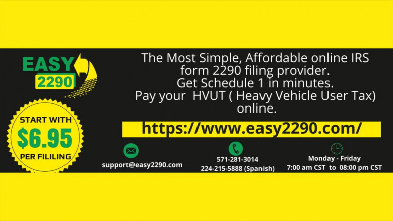 IRS HVUT 2290 E-Filing at only $6.95 per filing.