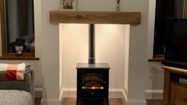 Purchasing oak electric fireplaces for the home's heating
