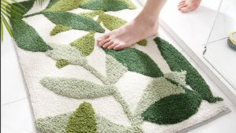 Water Absorbing Bathroom Mats and Rugs, microfiber bathroom rugs