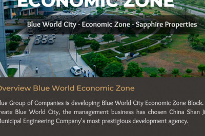 Blue World City | Economic Zone Map - Sapphire Properties