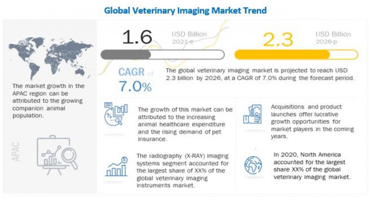 Veterinary Imaging Market worth $ 2.3 billion by 2026
