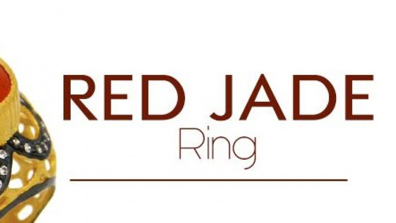 Wholesale Red Jade Rings Jewelry Shop in Jaipur