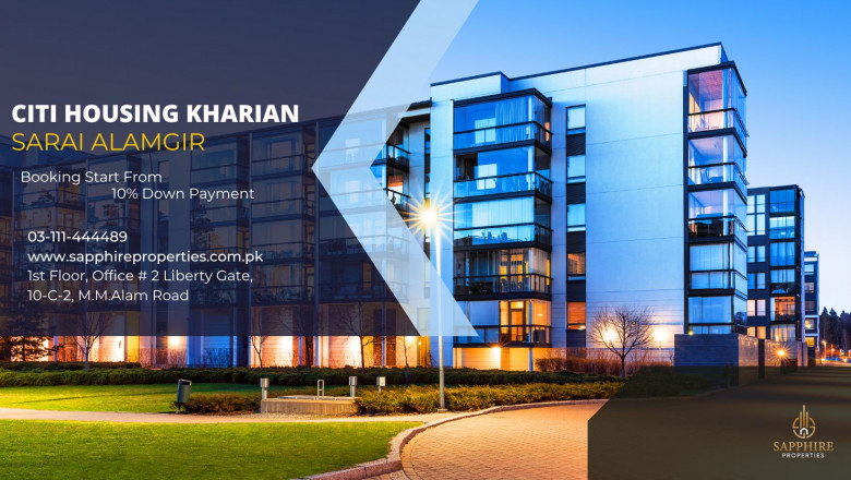 Citi Housing Kharian Launch Commercial Plots