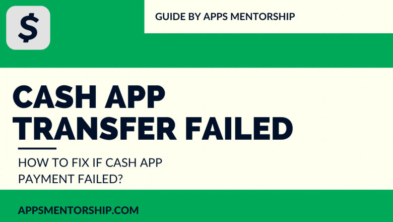 How do I fix if the Cash App transfer failed?
