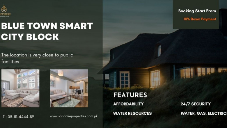 The Blue Town Smart City Block will add value to Lahore | Sapphire Properties