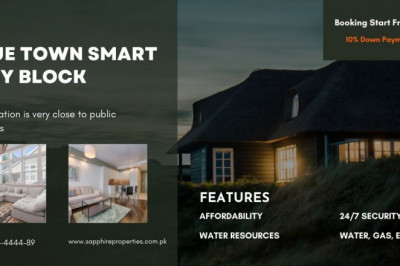 The Blue Town Smart City Block will add value to Lahore | Sapphire Properties