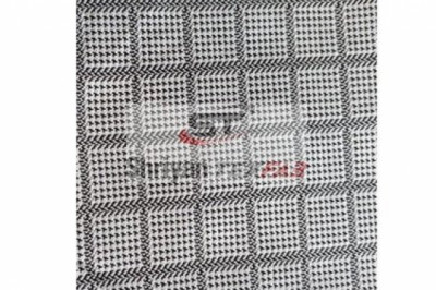 Checked Polyester Jacquard Fabric
