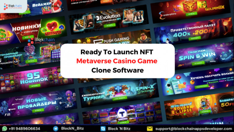 Blockchain Metaverse NFT Gaming Platform Solutions