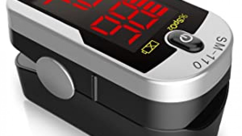 Deluxe SM-110 Two Way Display Finger Pulse Oximeter