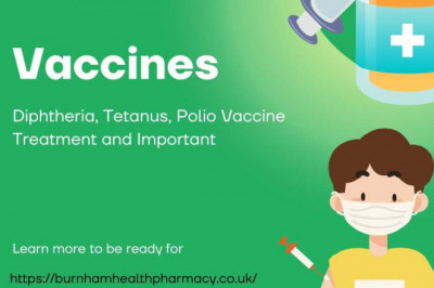 Diphtheria, Tetanus, Polio Vaccine Treatment and Important