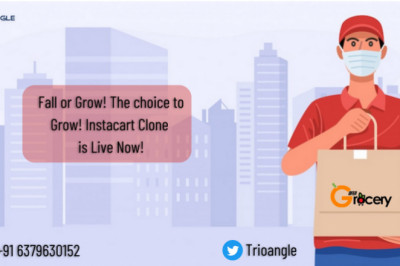 Fall or Grow! The choice to Grow! Instacart Clone is Live Now!