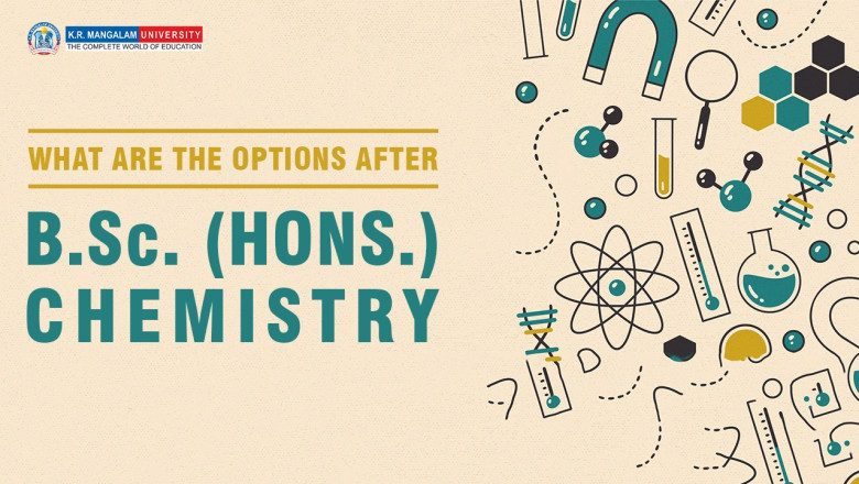 options after B.Sc.(Hons. ) Chemistry