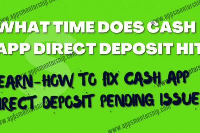What Time Does Cash App Direct Deposit Hit? Apps Mentorship