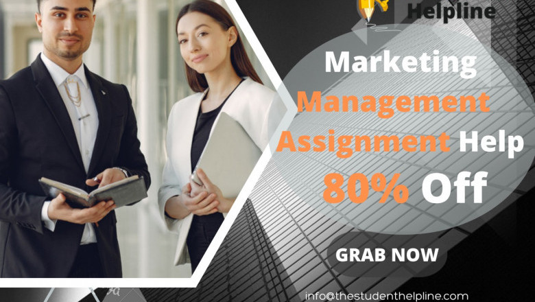 Free Marketing Management Assignment Help ? Grab Good Assignment Help @ Upto 80% Off!