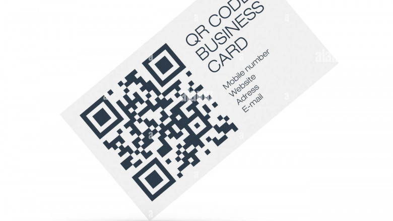 A QR code business card is a great tool to help potential clients or customers
