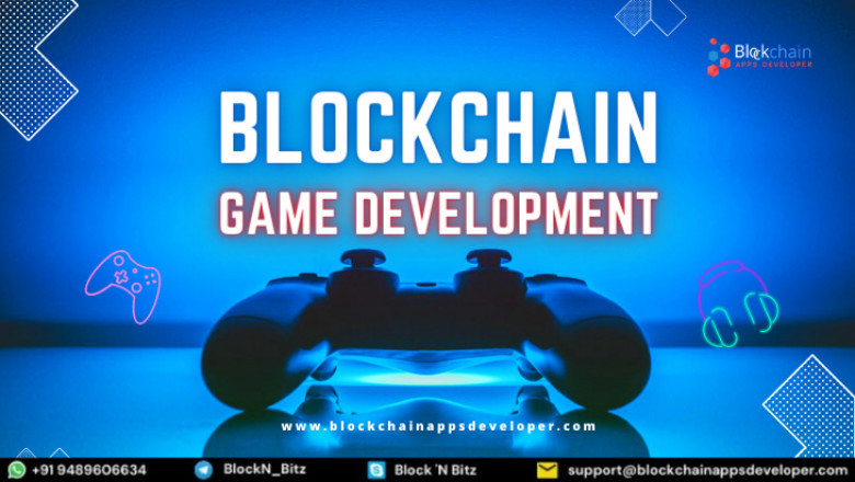 Blockchain Game Development Company For Blockchain Dapp Game Development Services