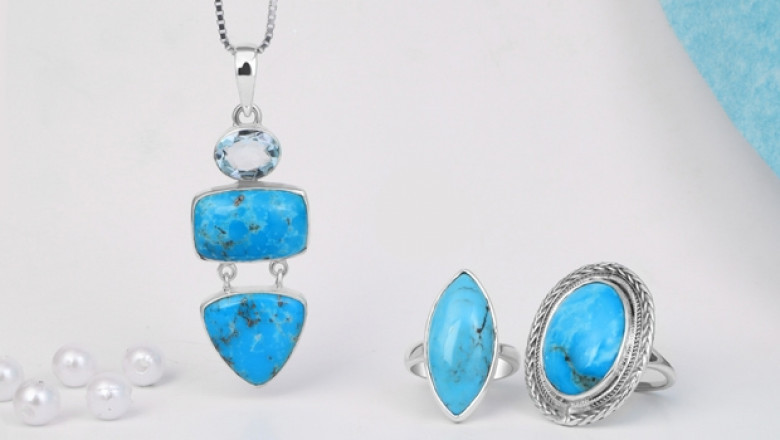 Genuine Blue Turquoise Jewelry at Best Price