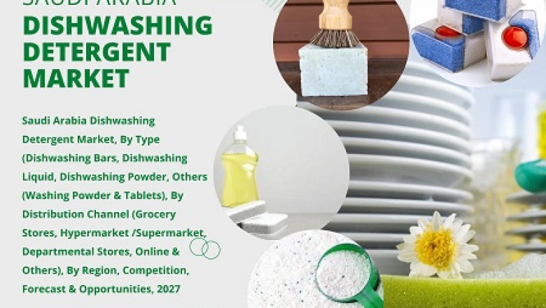 Saudi Arabia Dishwashing Detergent Market By Type, Opportunity and Forecast 2027