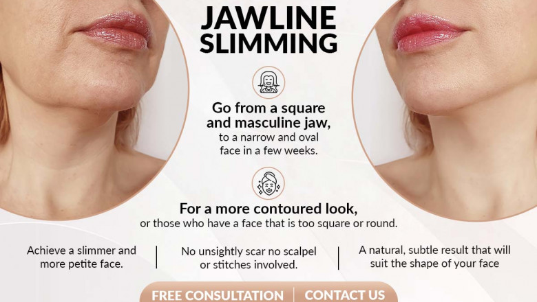 Aesthetics Clinic - Facial Sculpting - Jawline Slimming