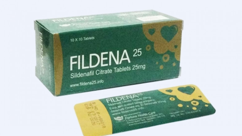 Fildena 25 Sildenafil Citrate Capulse For ED