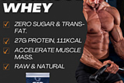 Buy Isolate Whey Protein with Digestive Enzymes| Free COD