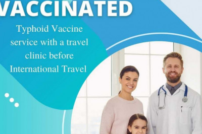 Typhoid Vaccine with a travel clinic before International Travel