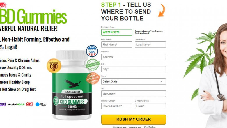 Black Eagle CBD Gummies: Can Reduce Your Chronic Aches/Pains!