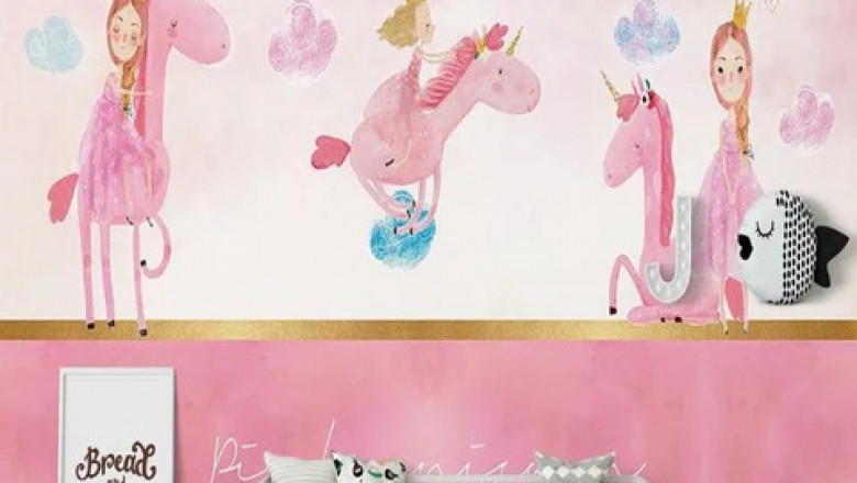 Get the Best Designer HD wallpaper for Kids room from Angie Homes