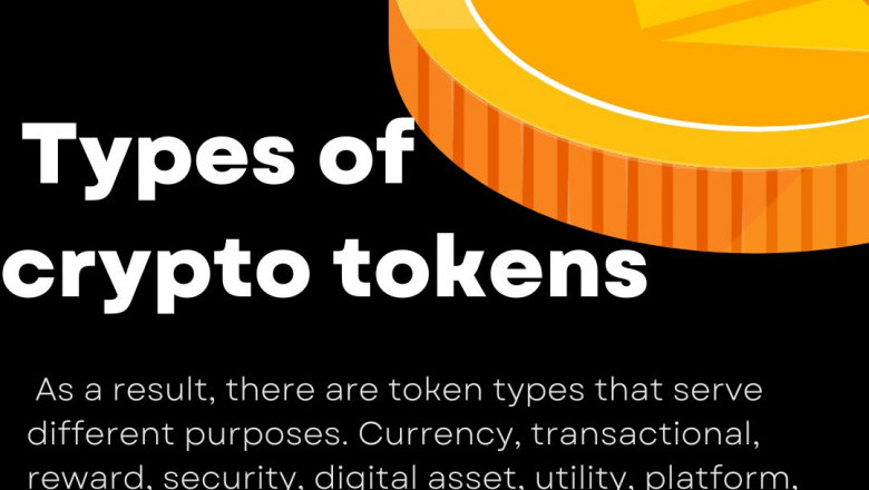 What are the types of crypto tokens?