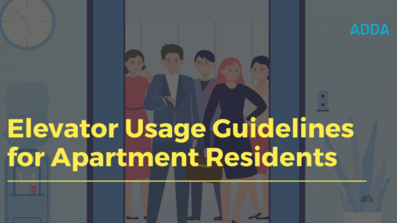 Apartment elevator usage guidelines