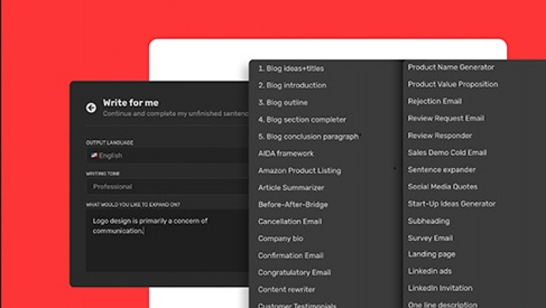 Create And Write Using Free AI Writer