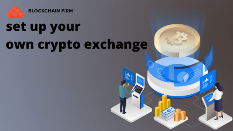 How do you set up your own crypto exchange?