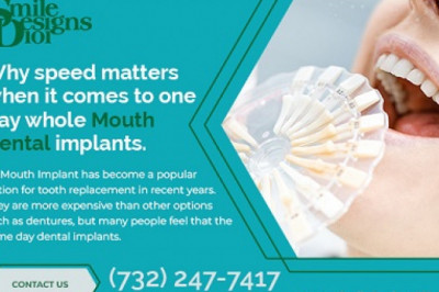 Why speed matters when it comes to one day whole mouth dental implants