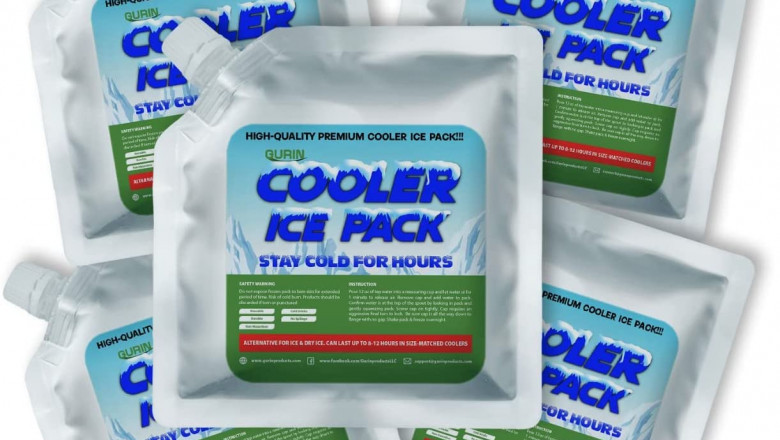Cooler Ice Packs - Reusable Ice Packs for Lunch Box