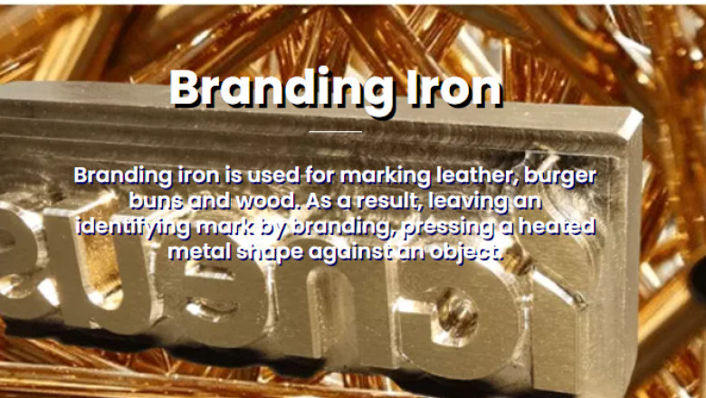 Personalized Branding Irons - Brand New Industries
