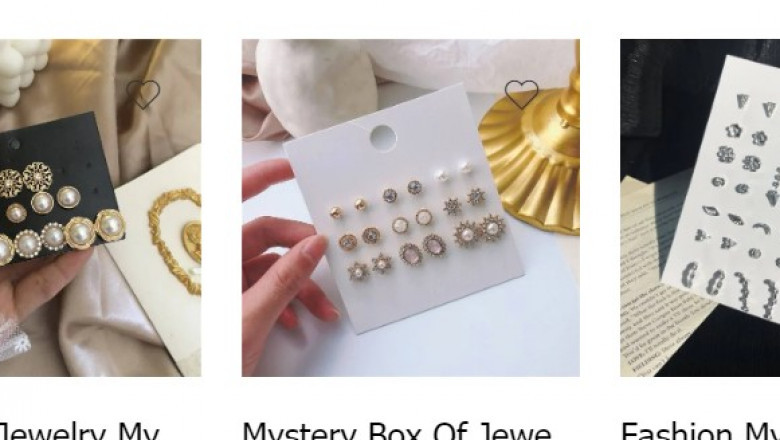 Three ways to store the jewelry
