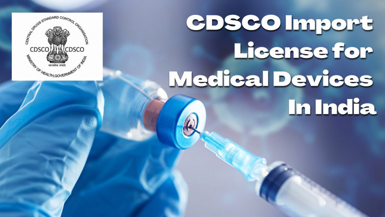 Consultation firm for CDSCO Import License in India