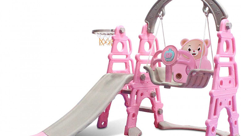 Swing and Slide with Music and Lights From Aretcue
