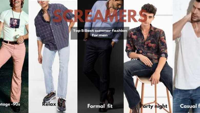 Best Summer Fashion for Men - Latest Trends in 2022: Screamers