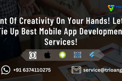 Mint of Creativity on Your Hands! Let’s Tie Up Best Mobile App Development Services!