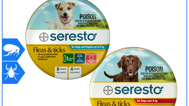 SERESTO Flea and Tick Collar for Dogs 1 Piece