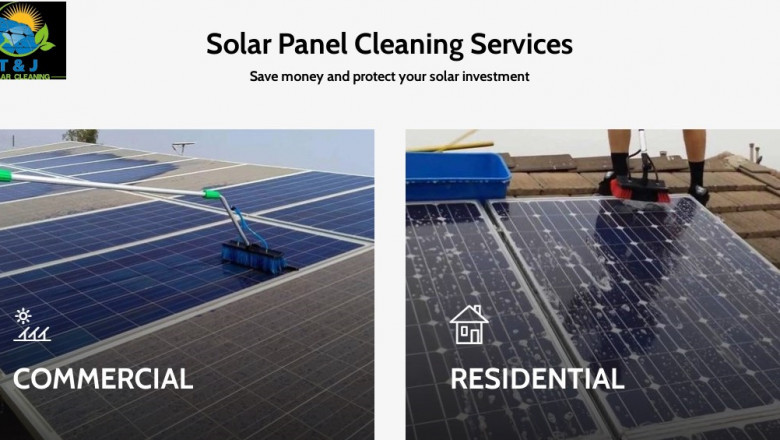 Solar Panel Cleaning Services in USA