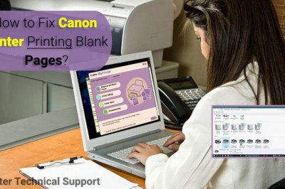 How Can I Fix Canon Printer Printing Blank Pages ?