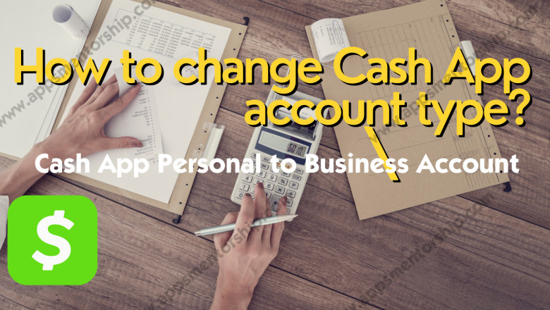 How do I switch a Cash App account to a personal from a business?